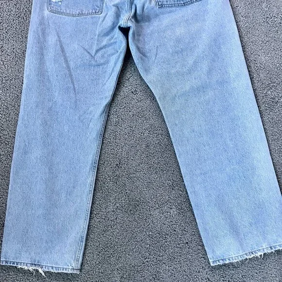 AGOLDE 90's Straight-Leg Jeans -Women's Size 34 -Organic Cotton - Loose Fit -EUC - Picture 6 of 12